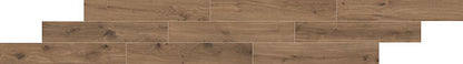 8x48 Acreage  Natural Wood-Look Matte Smooth Porcelain Tile Medium brown