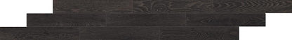 8x48 Debonair Estate  Natural Wood-Look Matte Textured Porcelain Tile Dark Brown