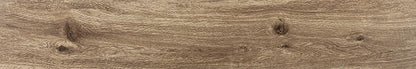 8x48 American Estates  Natural Wood-Look Matte Smooth Porcelain Tile Warm Brown