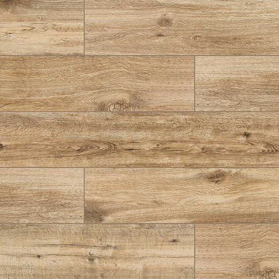 8x48 American Estates  Natural Wood-Look Matte Smooth Porcelain Tile Natural Beige
