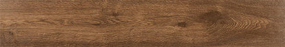 8x48 American Estates  Natural Wood-Look Matte Smooth Porcelain Tile Rustic Brown