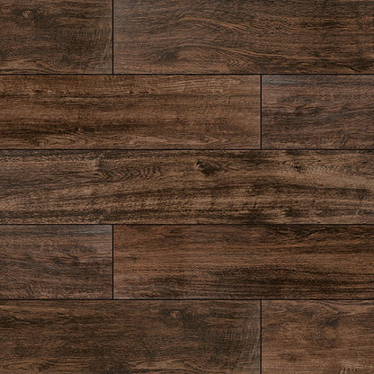 8x48 American Estates  Natural Wood-Look Matte Smooth Porcelain Tile Spice Brown