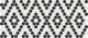 10x22 Unglazed Mosaics Circle Penny Round Dotted Mosaic Mixed-Color Matte Smooth Porcelain Tile Black White