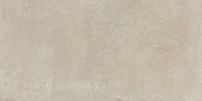 12x24 Rekindle  Stepwise Concrete-Look Matte Smooth Porcelain Tile Soft Beige