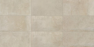 12x24 Rekindle Stepwise Concrete-Look Matte Smooth Porcelain Tile