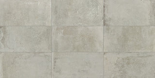 12x24 Rekindle Stepwise Concrete-Look Matte Smooth Porcelain Tile