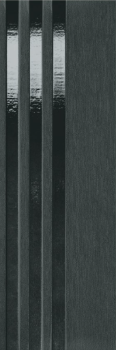 10x30 Apothesis Natural-Look Matte 3D-Geometric Grooved Porcelain Tile