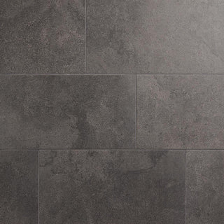 12x24 Haddonstone Light Veining Stepwise Stone-Look Matte Smooth Porcelain Tile