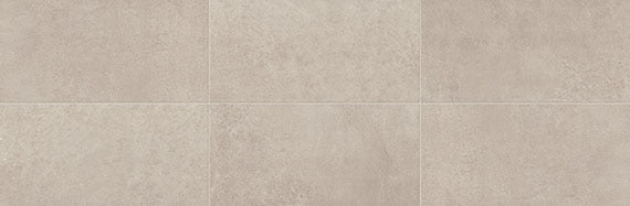 12x24 Chord  Natural Concrete-Look Polished Smooth Porcelain Tile Light Greige