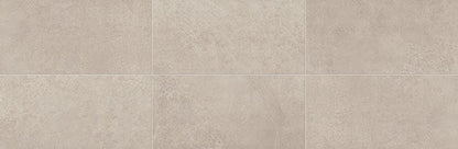 12x24 Chord  Natural Concrete-Look Matte Smooth Porcelain Tile Light Greige