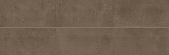 12x24 Chord  Natural Concrete-Look Matte Smooth Porcelain Tile Earth Brown