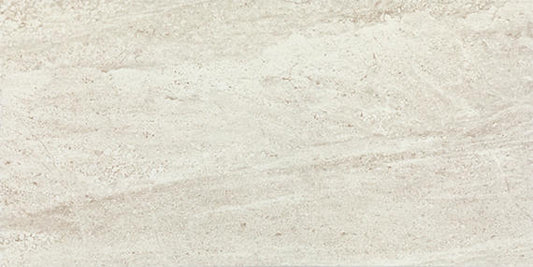12x24 Advantage  Natural Stone-Look Matte Smooth Ceramic Tile White