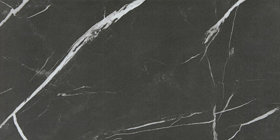 12x24 Platinum  Natural Marble-Look Matte Smooth Porcelain Tile Black White