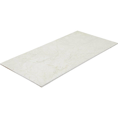 12x24 Platinum  Natural Marble-Look Matte Smooth Porcelain Tile Light Gray