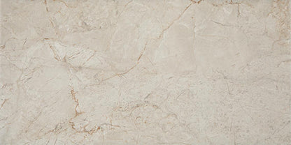 12x24 Platinum  Natural Marble-Look Matte Smooth Porcelain Tile Taupe
