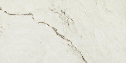 12x24 Foyer  Natural Marble-Look Matte Smooth Porcelain Tile Cream White