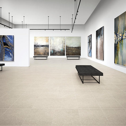 12x24 Neospeck Natural Concrete-Look Matte Smooth Porcelain Tile