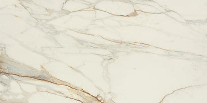 12x24 Panoramic Duet Subway Pattern Light Veining Natural Marble-Look Matte Smooth Porcelain Tile Cloud Beige
