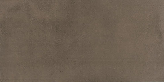 12x24 Portfolio  Natural Concrete-Look Matte Smooth Porcelain Tile Mocha Brown