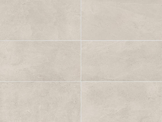 12x24 Primstone  Natural Stone-Look Matte Smooth Porcelain Tile Beige
