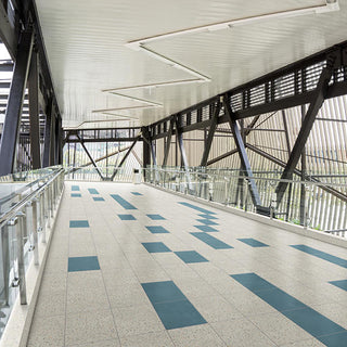 Steel Blue - 12x24 Portfolio Vivid Natural Concrete-Look Matte Smooth Porcelain Tile