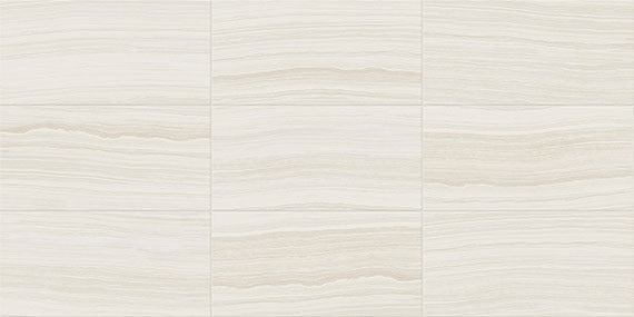 12x24 Santino  Natural Fabric-Look Matte Smooth Porcelain Tile Cream White