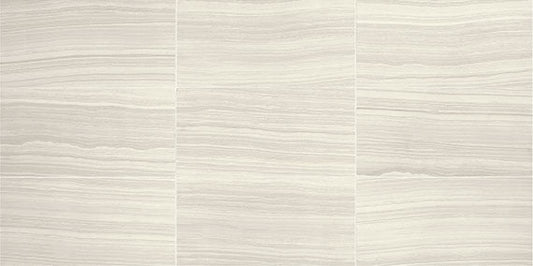 12x24 Santino  Natural Fabric-Look Matte Smooth Porcelain Tile Light Gray