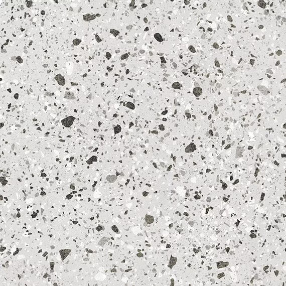 12x24 Poke Speckled Natural Terrazzo-Look Matte Smooth Porcelain Tile