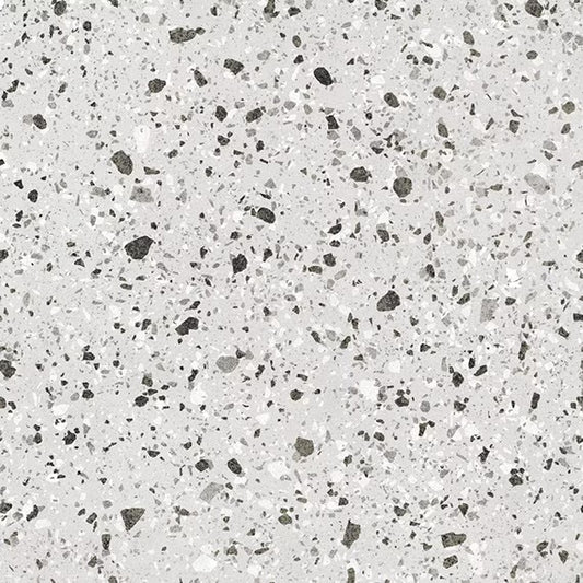 12x24 Poke Speckled Natural Terrazzo-Look Matte Smooth Porcelain Tile