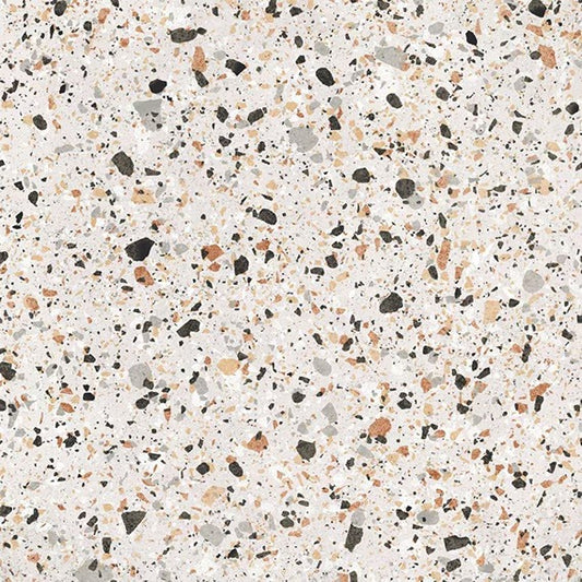 12x24 Poke Speckled Natural Terrazzo-Look Matte Smooth Porcelain Tile