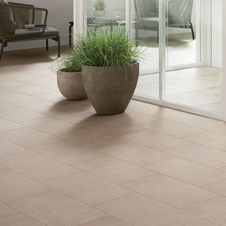 Cream Beige - 12x24 Haut Monde Natural Stone-Look Matte Smooth Porcelain Tile