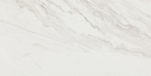 12x24 Artsy Light Veining Natural Marble-Look Matte Smooth Porcelain Tile