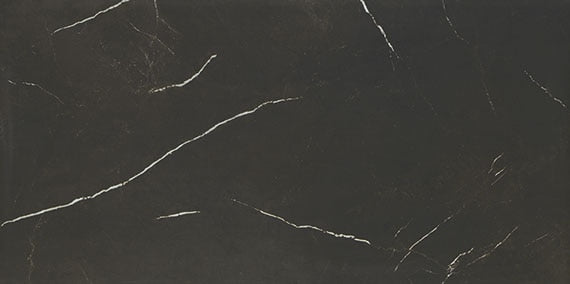 12x24 Classentino Marble  Natural Marble-Look Matte Smooth Porcelain Tile Deep Black