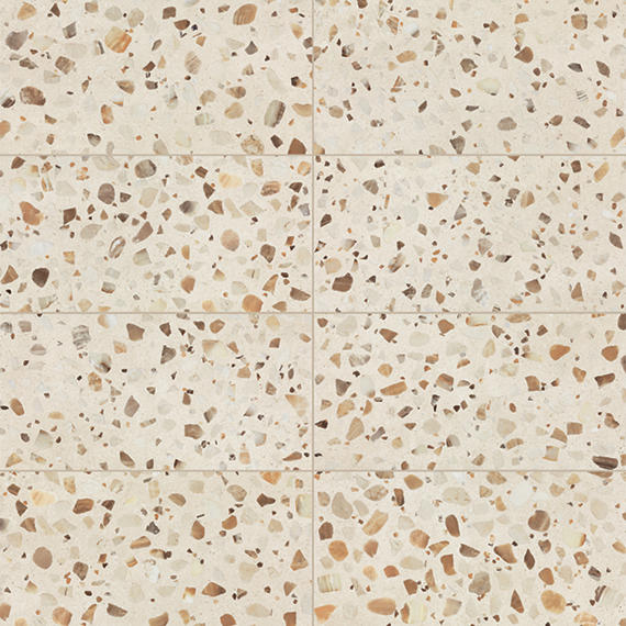 12x24 Curation Fragment Shard  Natural Mixed-Material Look Matte Smooth Porcelain Tile Warm Beige