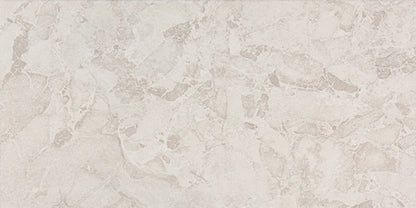 12x24 Forgehaus  Natural Stone-Look Matte Smooth Porcelain Tile Chausam White
