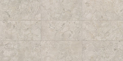 12x24 Forgehaus  Natural Stone-Look Matte Smooth Porcelain Tile Gray