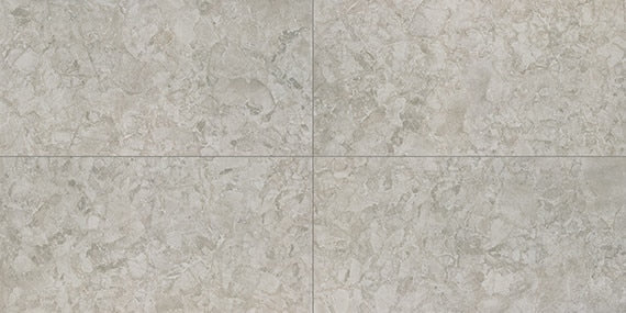 12x24 Forgehaus  Natural Stone-Look Matte Smooth Porcelain Tile Soft Gray