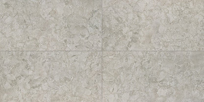 12x24 Forgehaus  Natural Stone-Look Matte Smooth Porcelain Tile Soft Gray