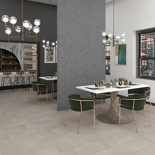 Soft Taupe - 12x24 Illusionist Natural Concrete-Look Matte Smooth Porcelain Tile