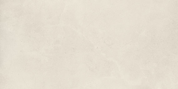 12x24 Modern Formation  Natural Stone-Look Matte Smooth Porcelain Tile White