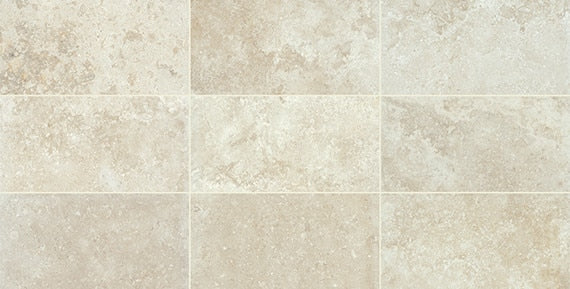 12x24 Uniche  Natural Stone-Look Matte Smooth Porcelain Tile Light Beige