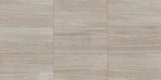12x24 Avenel  Natural Stone-Look Matte Smooth Porcelain Tile Taupe Gray
