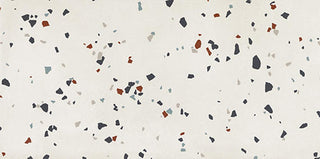 White - 12x24 Color Story Floor Natural Concrete-Look Matte Smooth Porcelain Tile