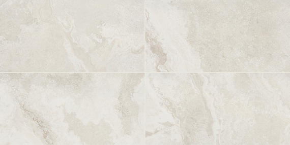 12x24 Archaia  Natural Stone-Look Matte Smooth Porcelain Tile Light Beige
