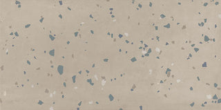 Soft Beige - 12x24 Color Story Floor Speckled Patterned Terrazzo-Look Matte Smooth Porcelain Tile
