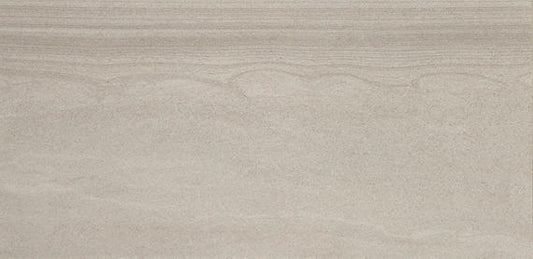 12x24 Platinum  Natural Stone-Look Matte Smooth Porcelain Tile Gray
