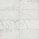 12x24 Platinum  Natural Marble-Look Matte Smooth Porcelain Tile White Gray