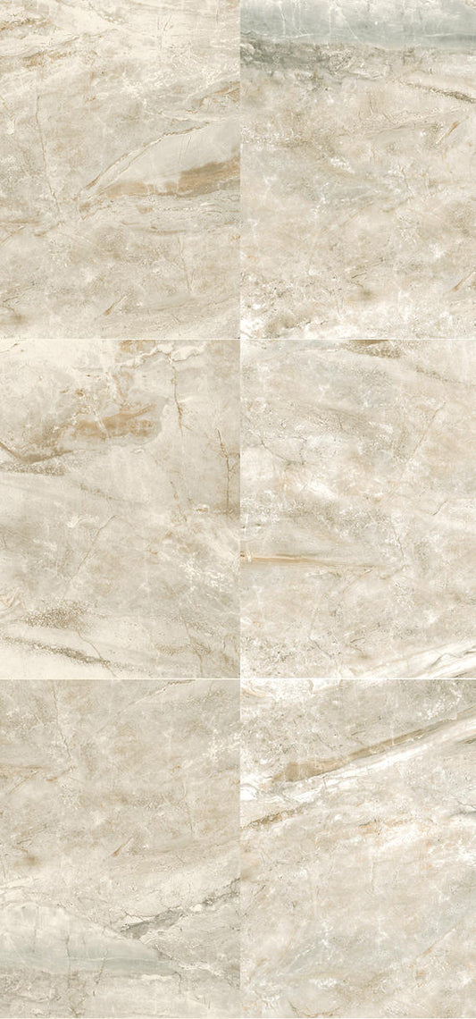 12x24 Danya  Natural Stone-Look Matte Smooth Porcelain Tile Cream Beige