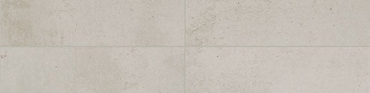 12x24 Modern Hearth  Natural Concrete-Look Matte Smooth Porcelain Tile Soft Gray