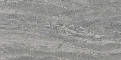12x24 Perpetuo Light Veining  Natural Marble-Look Matte Smooth Porcelain Tile Silver Gray